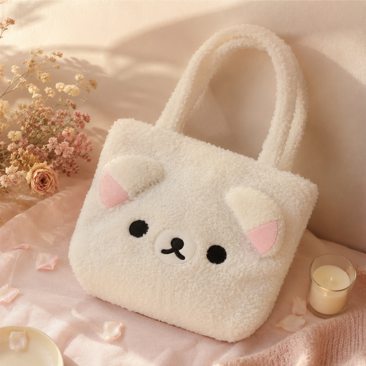 Bolso Rilakkuma Peluche Kawaii - Bolsita Tierna para Día